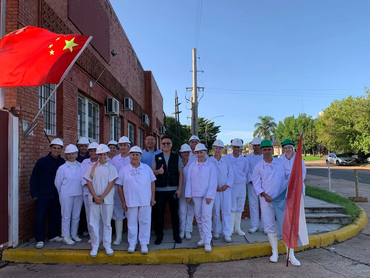 Un encuentro de nuestro equipo en la planta